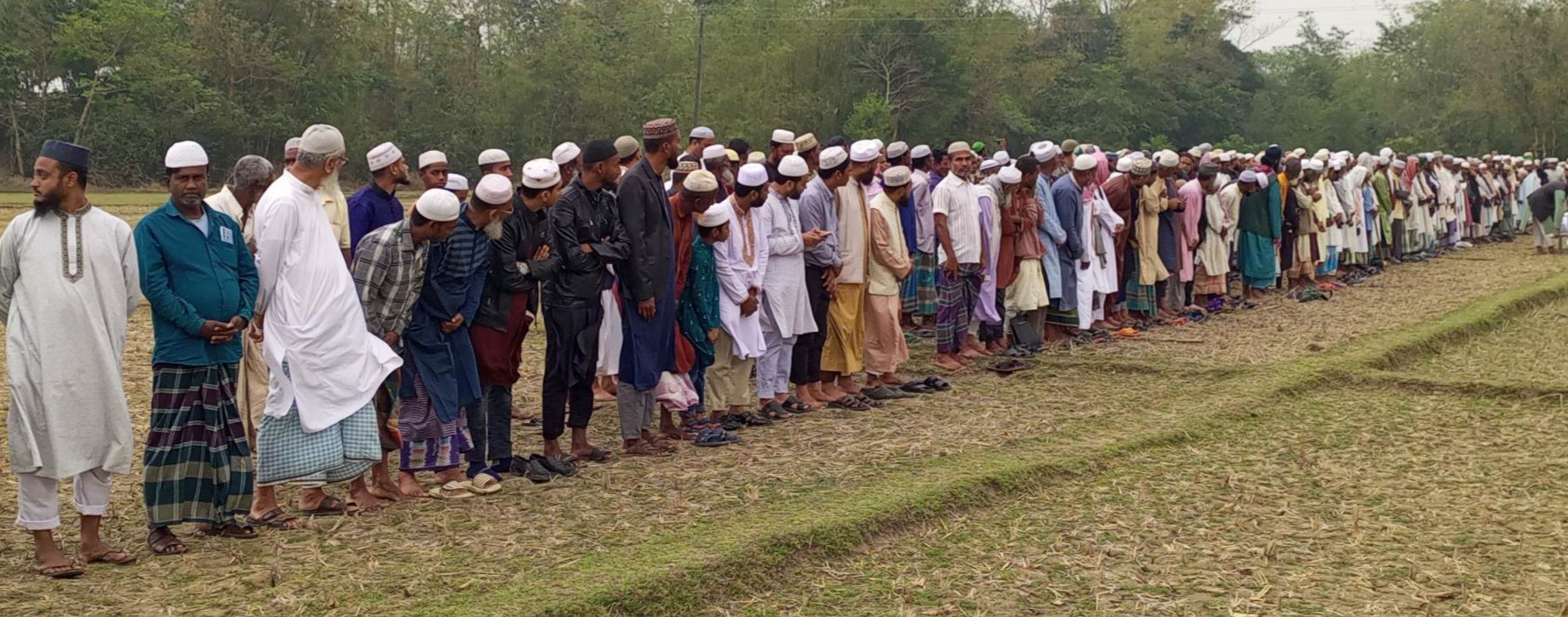 ছাতকে মাওলানা সৈয়দ জুলকদর আলমের দাফন সম্পন্ন