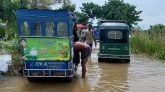 সুনামগঞ্জে বৃদ্ধি পাচ্ছে নদ-নদীর পানি