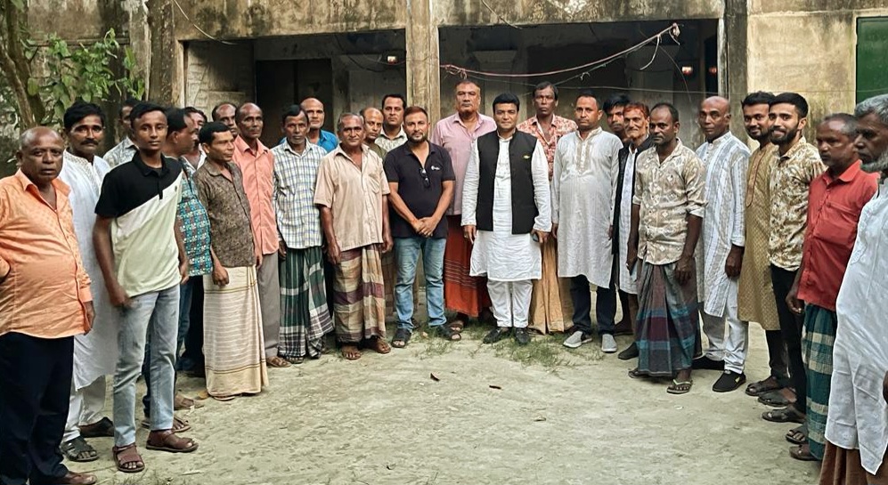 দিরাইয়ে রফিনগর ইউনিয়নের বিভিন্ন এলাকায় গণসংযোগ ও পথসভা করেন, প্রদ্যুৎ কুমার