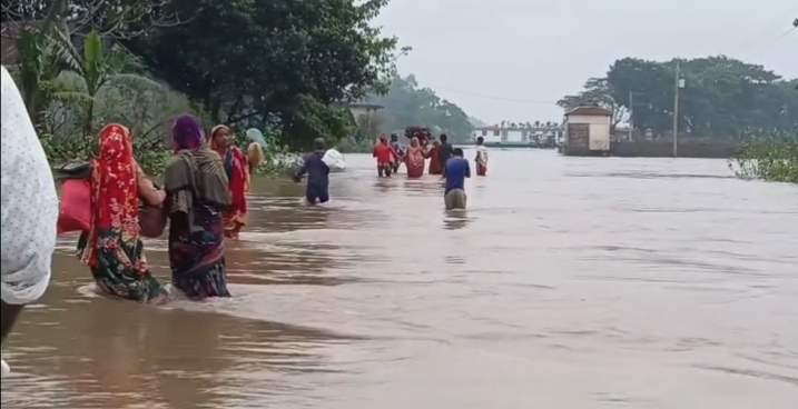 অতিবৃষ্টি ও পাহাড়ি ঢলে আবারও হাওরাঞ্চলে বন্যার আশঙ্কা