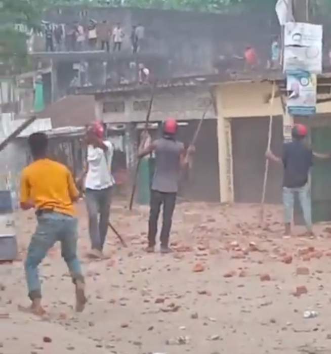 ছাতকের পল্লীতে দু’পক্ষের সংঘর্ষে আহত-২০