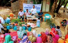 ধর্মপাশায় শাকসবজি বীজ ও কৃষি উপকরণ বিতরণ