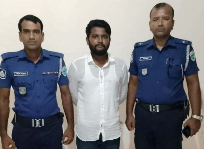 ছাতক থানা পুলিশের অভিযানে এক ছাত্রলীগ নেতা গ্রেফতার