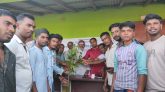 ফেনারবাঁক পূর্ব নতুনপাড়া মানবিক যুব সংগঠনের চারাগাছ বিতরন