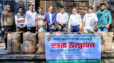 ধর্মপাশায় আমন ধান ও চাল সংগ্রহ অভিযানের উদ্বোধন