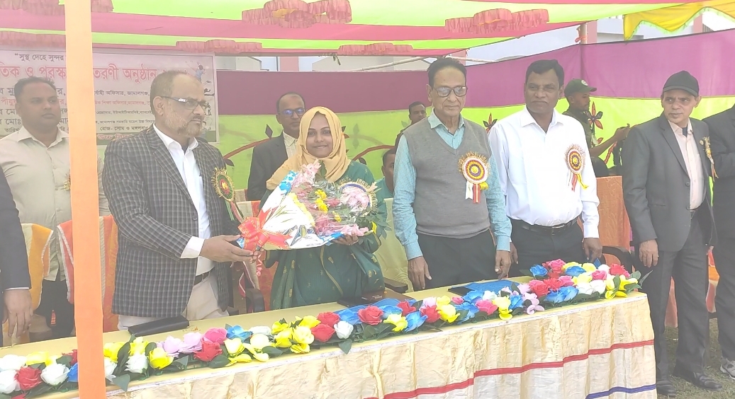 জামালগঞ্জে সরকারি মডেল উচ্চ বিদ্যালয়ে  বার্ষিক ক্রীড়া ও সাংস্কৃতিক অনুষ্ঠানের উদ্বোধন