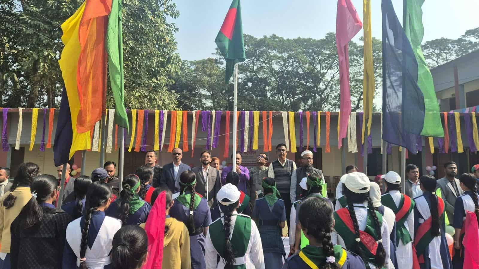 দিরাই সরকারি উচ্চ বালিকা বিদ্যালয়ের বার্ষিক ক্রীড়া ও সাংস্কৃতিক প্রতিযোগিতার উদ্বোধন