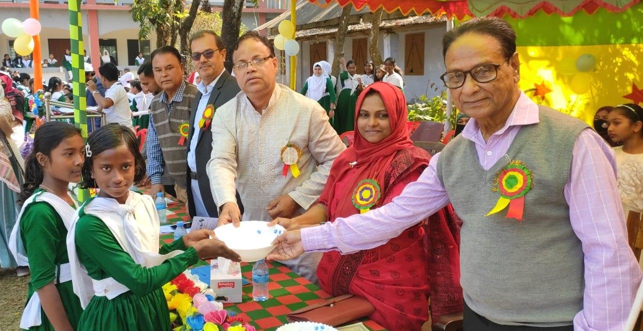 জামালগঞ্জ বালিকা উচ্চ বিদ্যালয়ে তিন দিনব্যাপি ক্রীড়া, সাংস্কৃতিক অনুষ্ঠানের উদ্বোধন