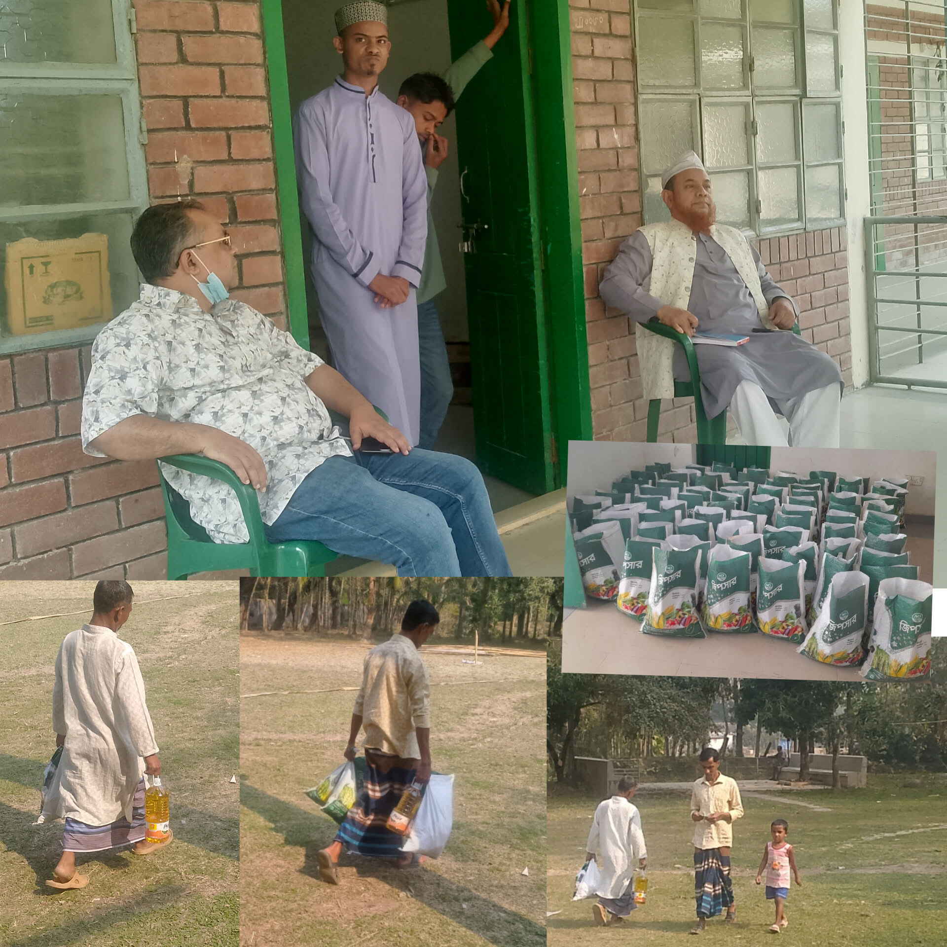 ছাতকে সৈয়দ পরিবারের অর্থায়নে দরিদ্র পরিবারের মাঝে রমজানের উপহার বিতরণ