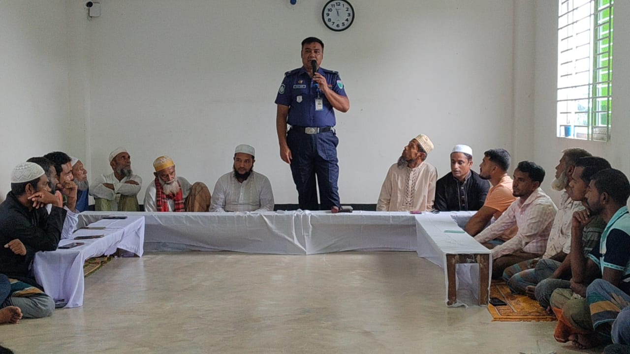 জামালগঞ্জে দারুস সুন্নাহ মাদানিয়া মাদরাসায় মাদক, জুয়া ও ইভটিজিংবিরোধী সভা
